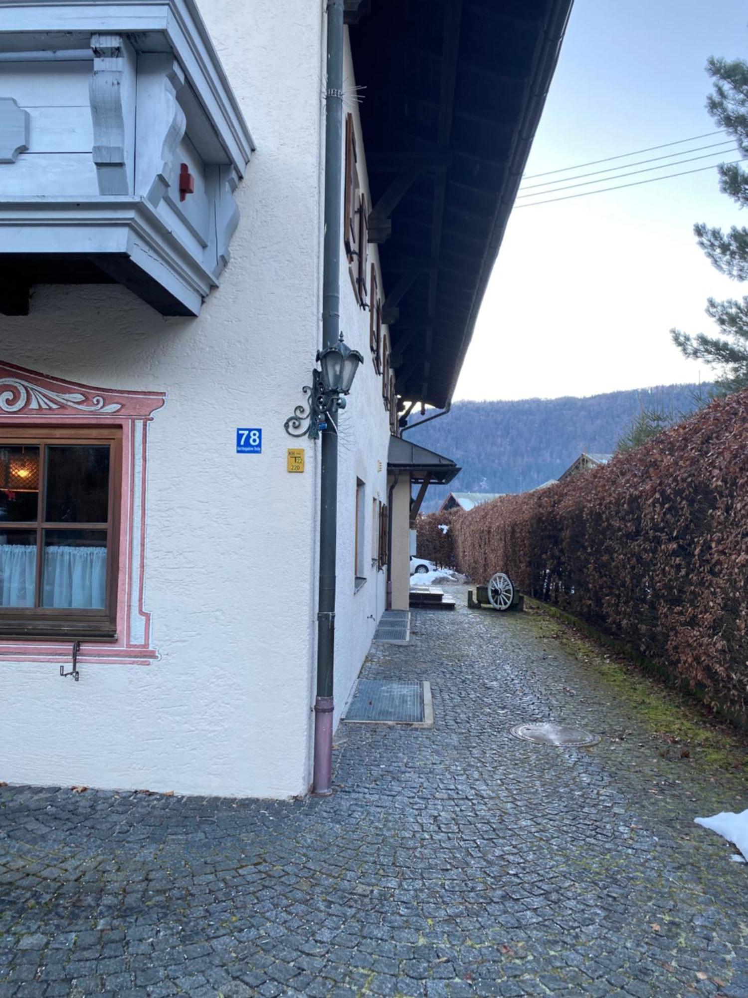 Neues Ruhiges Apartment, Bergblick, Stellplatz Bischofswiesen Eksteriør billede
